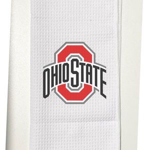 Ohio State Buckeyes Golf Towel, 12 x 20, with carabiner